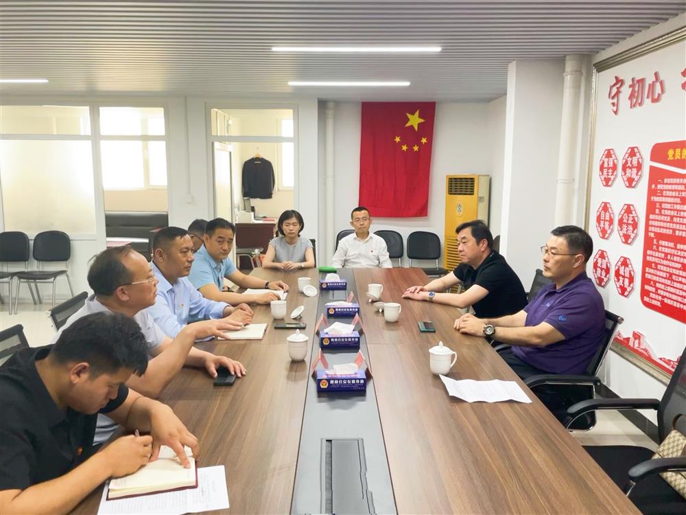 學(xué)黨史，辦實事 濟南產(chǎn)發(fā)集團到楚莊村黨支部走訪調(diào)研